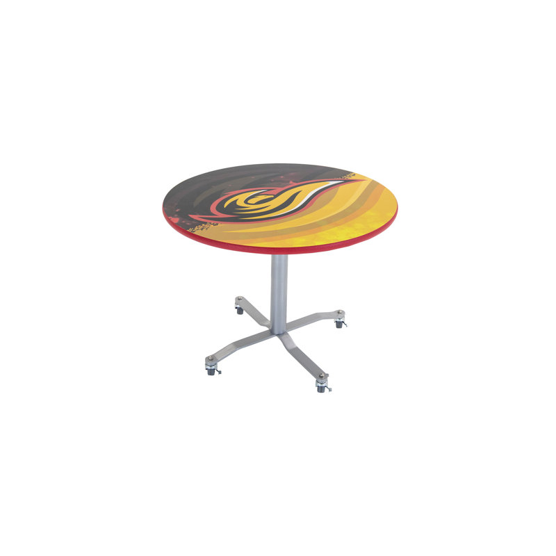Mobile E-Z Tilt Café Table - Round - 36" Round , 42" H x 36" W x 36" D