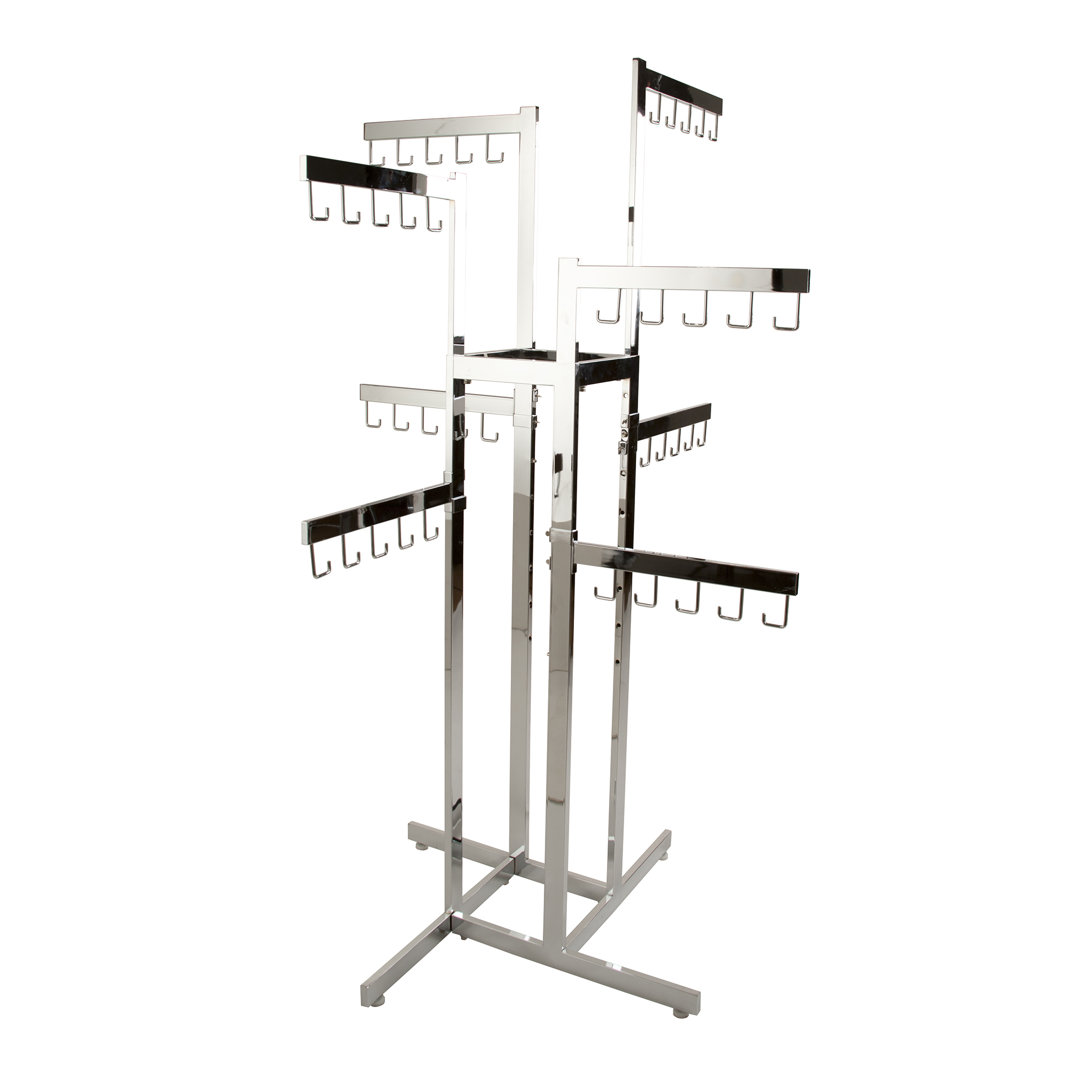 32'' Metal Adjustable Freestanding Clothing Racks Econoco
