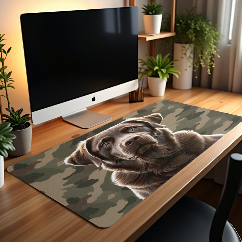 Polyester Desk Pad, 23.6x13.8
