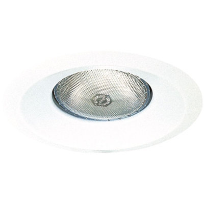 6'' White Open Recessed Trim