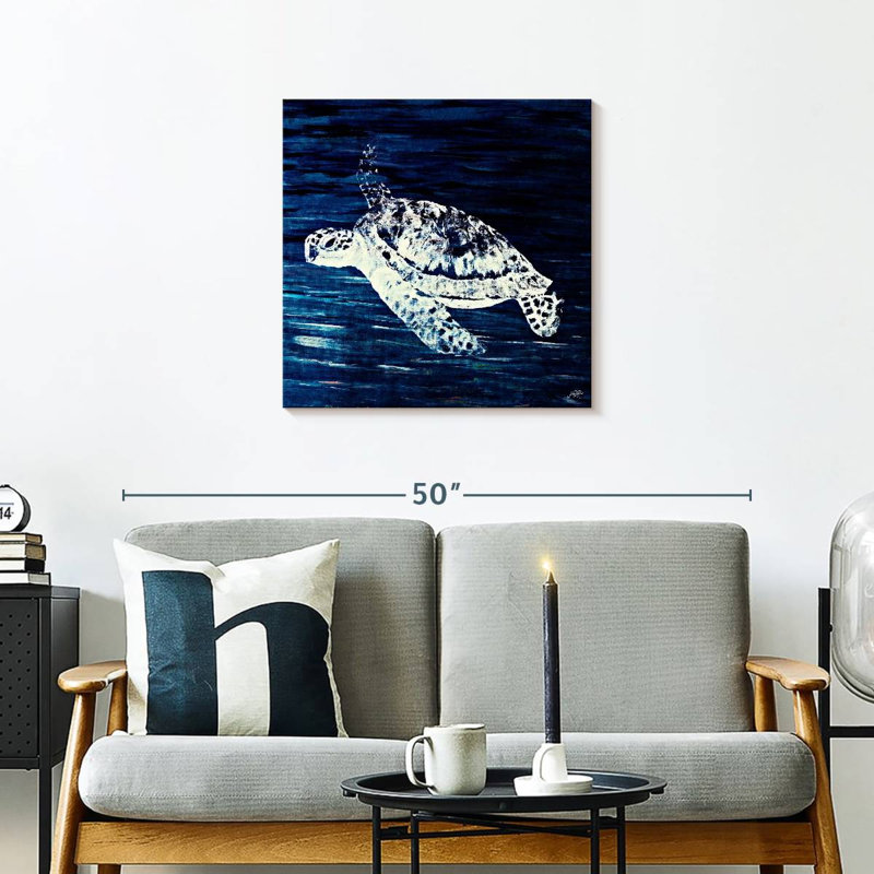 Brampt Swim Along I, 24" H x 24" W