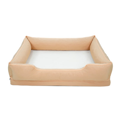 5 Sizes Waterproof Orthopedic Dog Beds With Washable Removable Cover, Supportive Foam