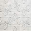 Reality Geometric Area Rug in Cream/Black-119036864