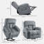 Gosselke Power Lift Recliner Chair with Vibration Massage and Heat-898623793