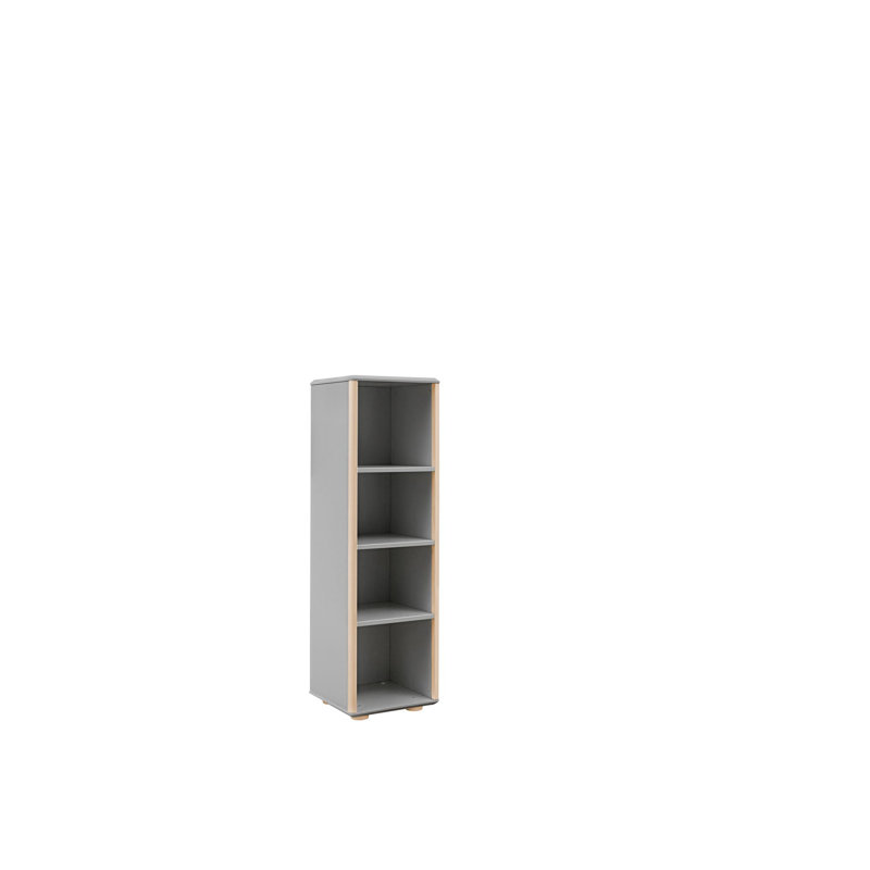 Porter 136cm H X 40cm W Kids Bookcase, Grey