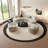 Semi-circular curved shaped movable corner sofa