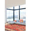Tapis unique en laine noué à la main 6 pi x 8 pi 5 po nouvel âge Aalap - rouge / beige