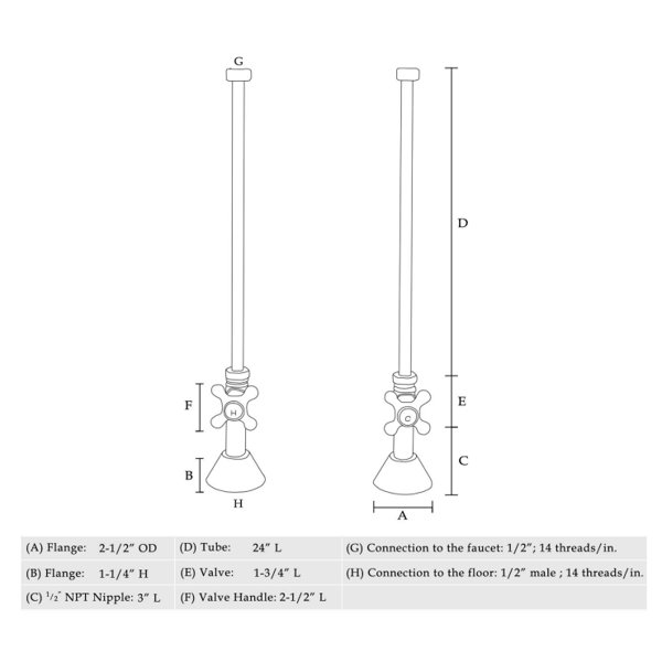 Dimensions du produit