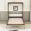 Lit escamotable en bois avec bureau-865107453