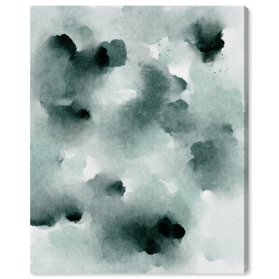 Fumée diluée dans la neige