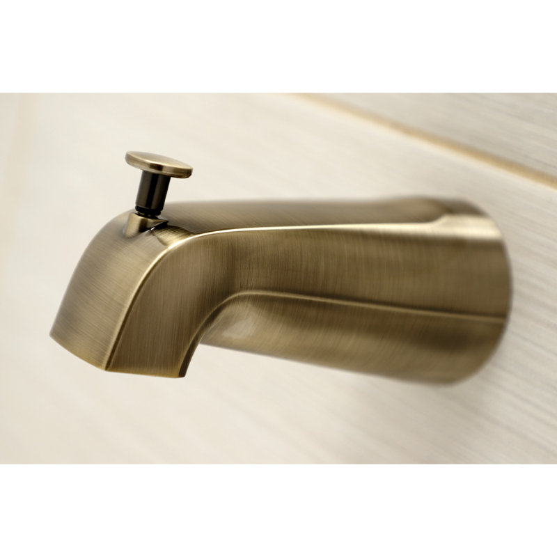 Robinet de baignoire et douche victorienne Kingston Brass, laiton antique