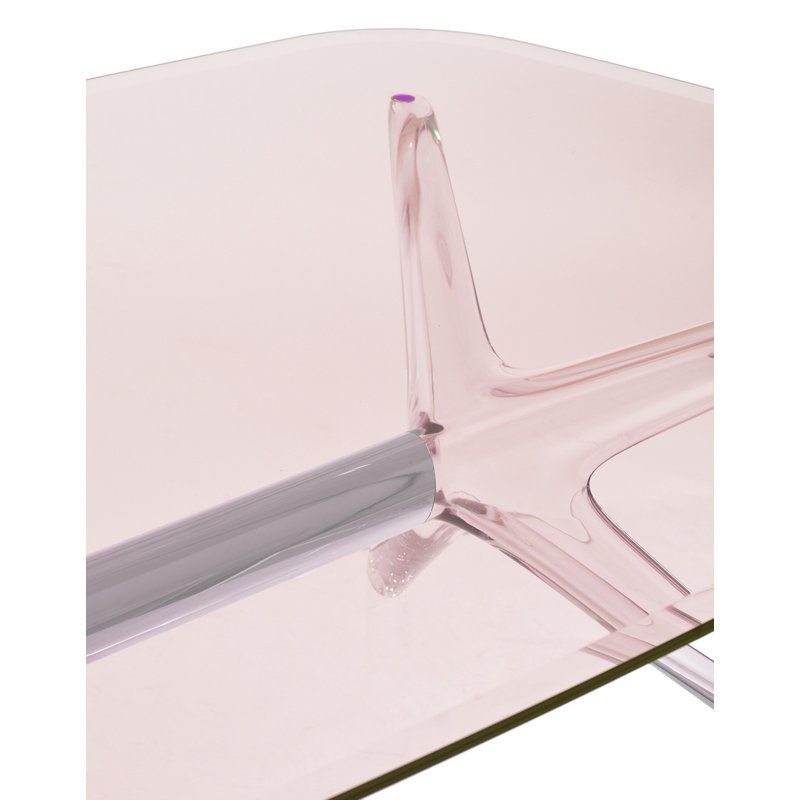 Table Blast, Cristal-chrome, Rose