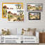 Arizona Desert Scenery II - Western Large, art mural-86492683-86492686