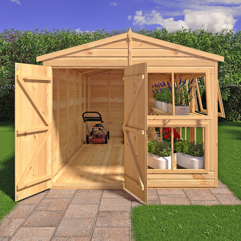 Shire Sun Hut Potting Shed 8 Ft X 12 Ft
