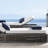 Outdoor Lounge Chair With Aluminum Frame Outdoor Chaise Lounge Set , Cushion Included