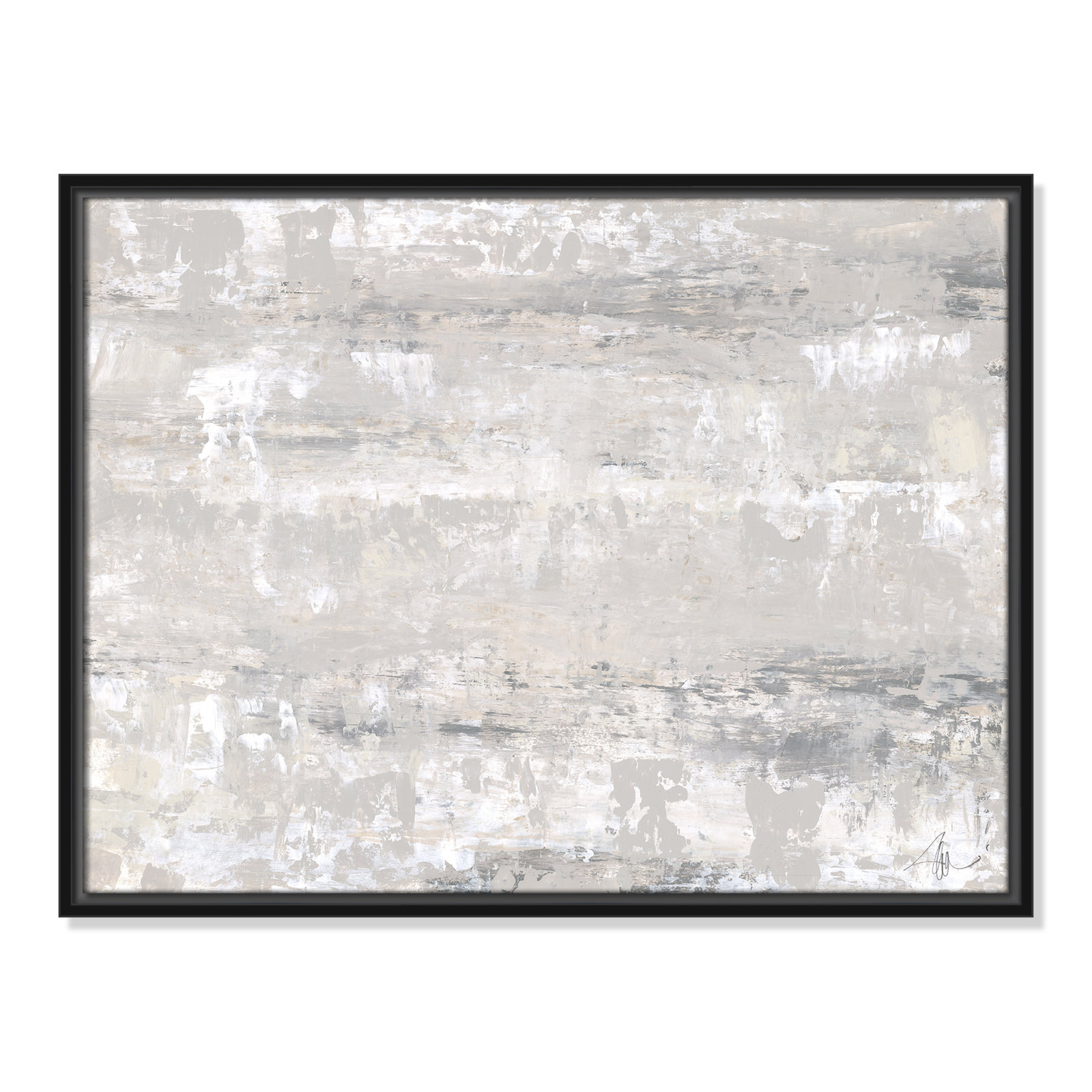 Desert Winds by Filippo Ioco - Print, Black Framed Canvas, 19.5" H x 25.5" W x 2" D