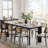 33.5"W×30"H Wood Dining Table Kitchen Table with 4 Legs-39408989-39408986