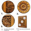 Vieille porte en bois sculpté Xi sur toile-986167762-986167724