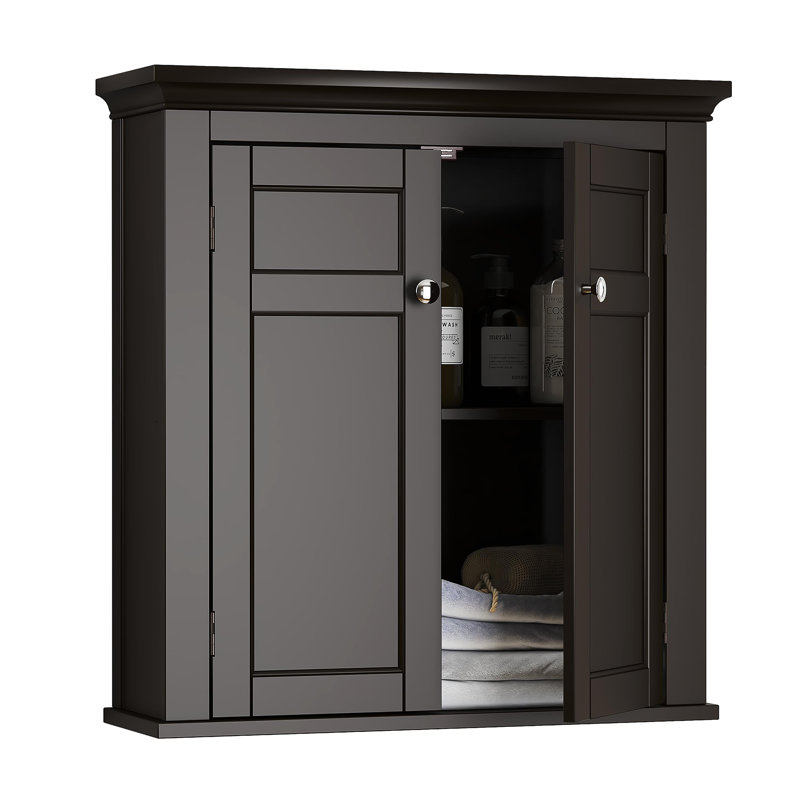 Raziyeh Bathroom Cabinet, Espresso