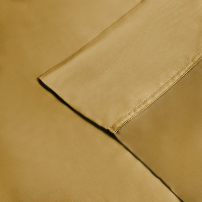 Sateen Solid Colour Sheet Set
