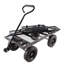 (Chariot de chariot à roues solide noir)-125514643
