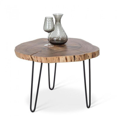 Cebastian Solid Wood Top Console Table