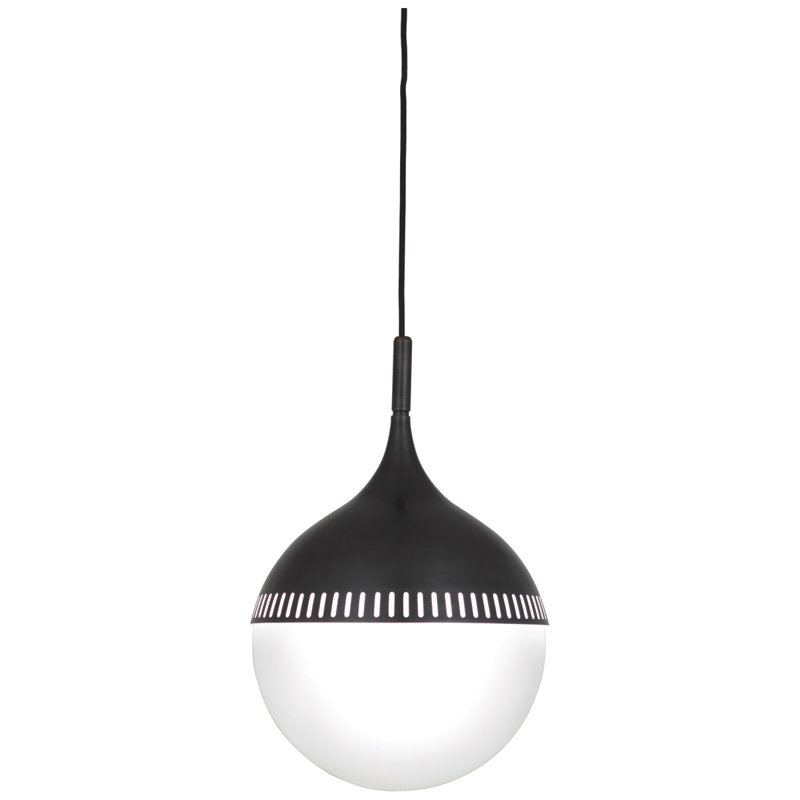 Rio 1 - Light Pendant, Antique Brass, 18.75" H x 12" W x 12" D