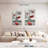 Masam Pop Red Paris Umbrellas