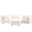 Ensemble de canapé modulaire modulaire en L de 102 po-1043298641