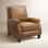 Llewellyn 31" Genuine Leather Manual Recliner