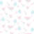 Pink/Aqua/White selected