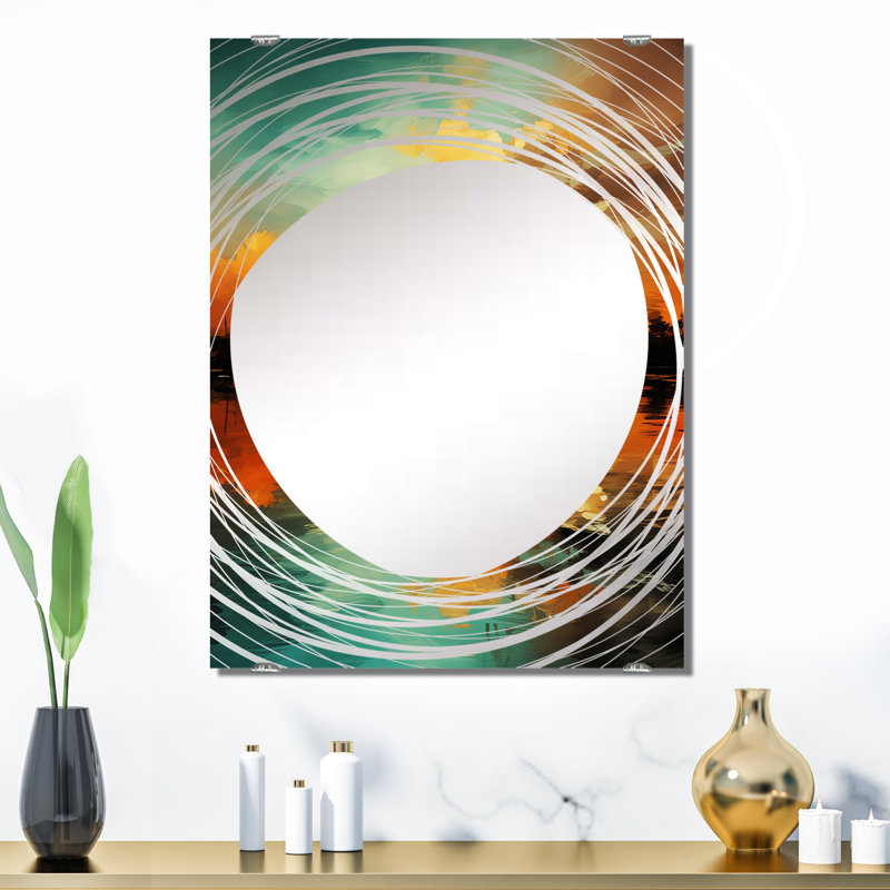 Mielack - Miroir mural Coastal Sunset MIR132989, 32 po x 24 po