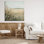 Toile «Daisy Dream Landscape», conception par Petal Prints Design