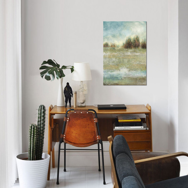 «Meadow Enchantment», impression sur toile, H 12 po x l 8 po x P 0,75 po, Toile tendue, Pas de tapis
