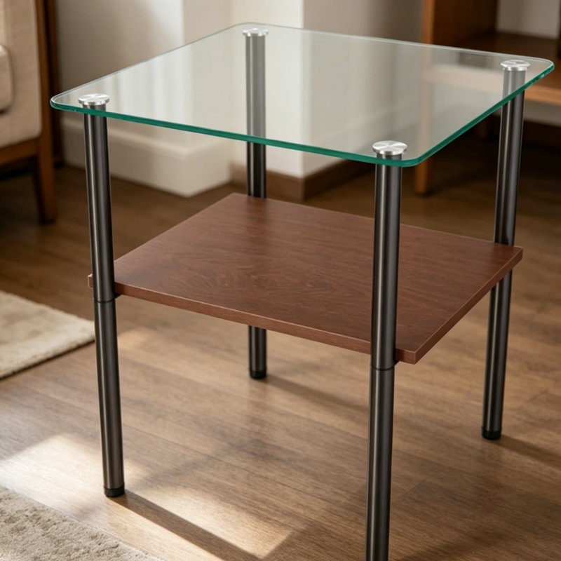 16.33'' W Square End Table