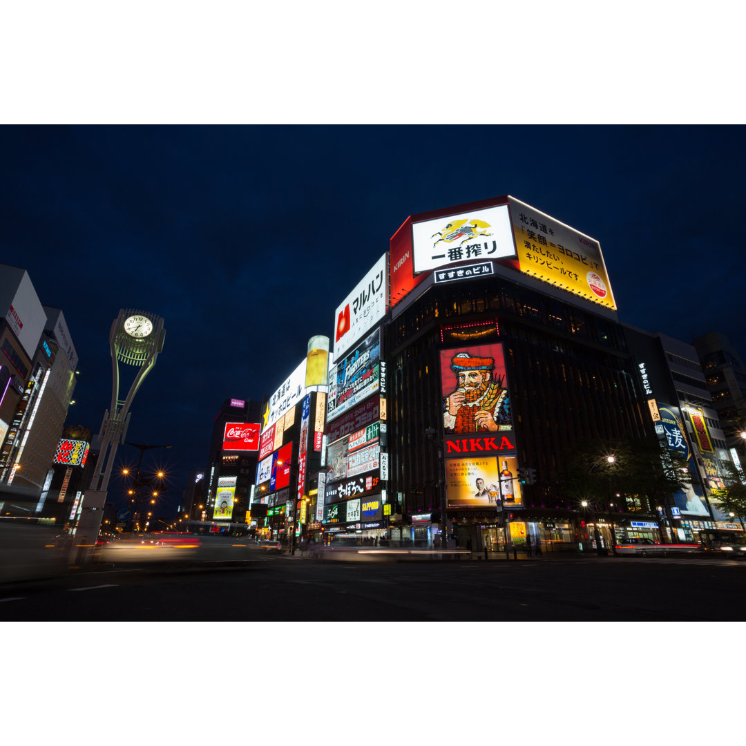 Sapporo susukino bei Nacht