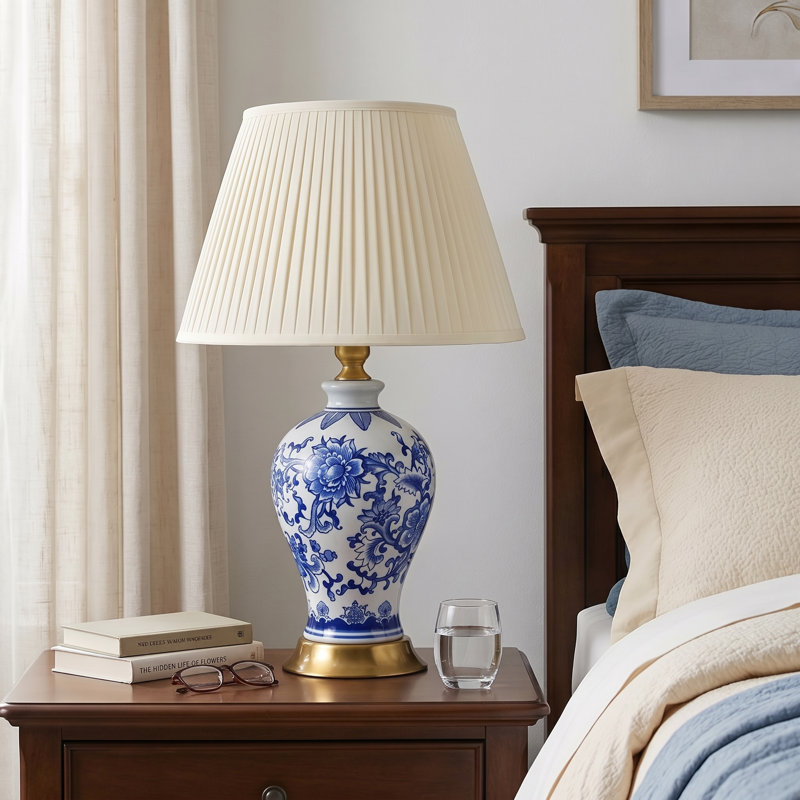 13" Ceramic Table Lamp
