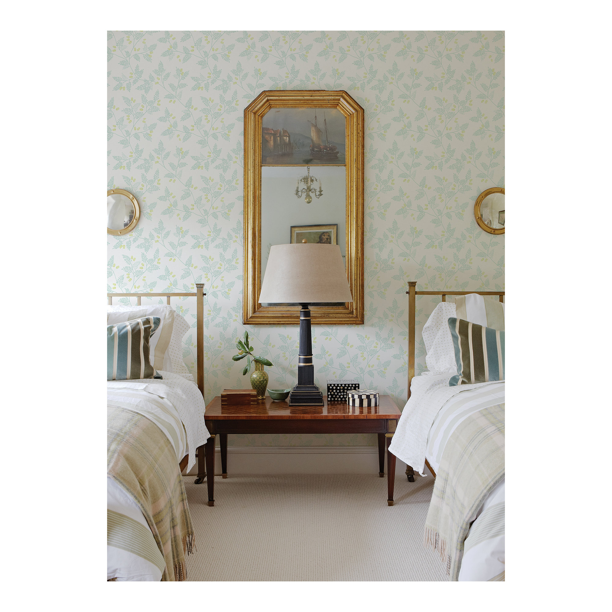 Dowlin Graphics Wallpaper, Seafoam