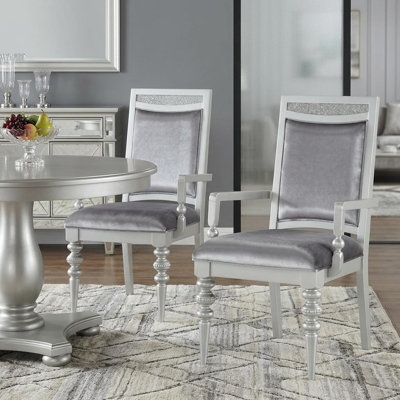  Ensemble de deux fauteuils de salle à manger Madison