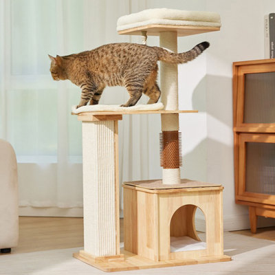 Arbre à chat Minimalist Oak
