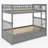 Evolette Kids Twin Over Twin Bunk Bed with Drawers-802425456