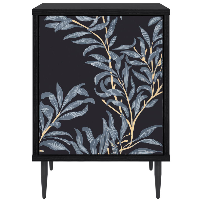 36 cm W Bedside Table, 1