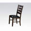 Side Chairs Set Of 2 Faux Leather Upholstery