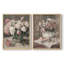 Vintage Floral LII - Impression Giclée sur cadre - ensemble de 2-664796750-664796754