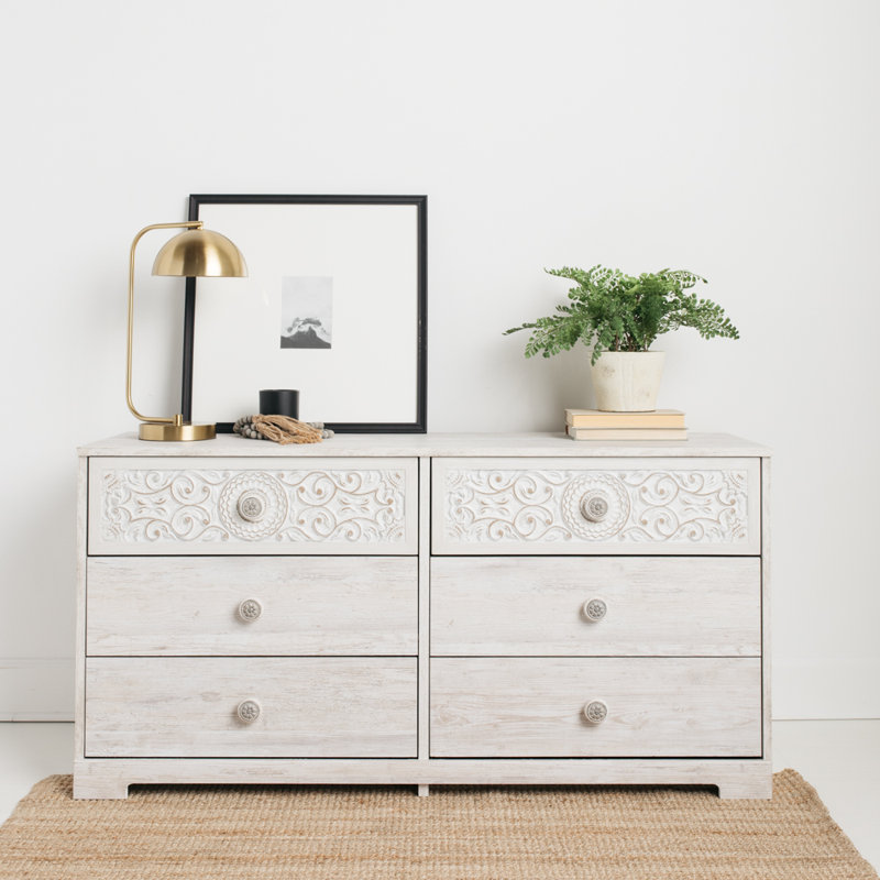 Hoang 6 - Drawer Dresser, White