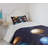 Ambesonne Science Bedspread Set 2 Pcs Solar System and Sun Twin Multicolor