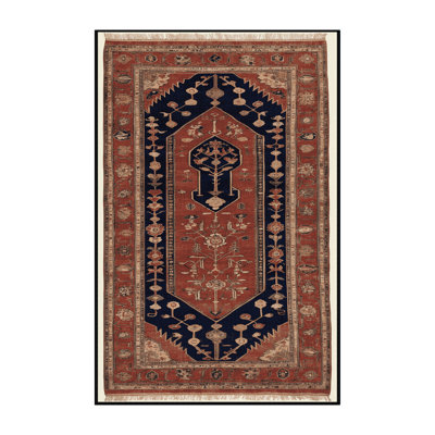 Machine Washable Turkish Brown Area Rug
