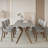 Modern  Rectangular Rock Slab Dining Table Sets-102351518