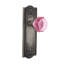 Meadows Plate with Waldorf Pink Door Knob-1473337872-1473337882