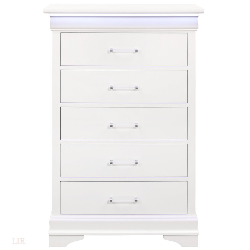COFFRET BLANC CHARLSTON AVEC DEL